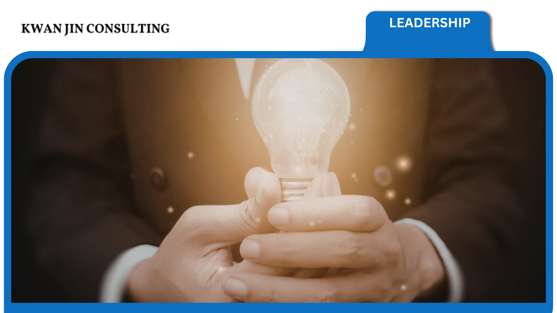 leadership for development light bulb